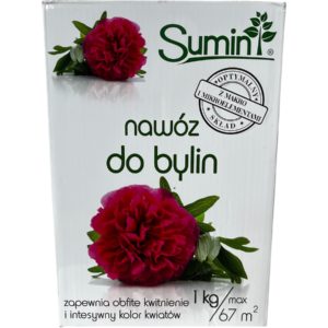 Nawóz do bylin Sumin 1 kg – silny wzrost i trwałe kwitnienie