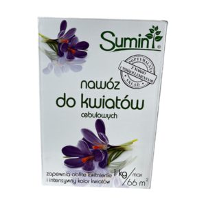Nawóz do kwiatów cebulowych Sumin 1 kg – mocne cebule i piękne kwiaty