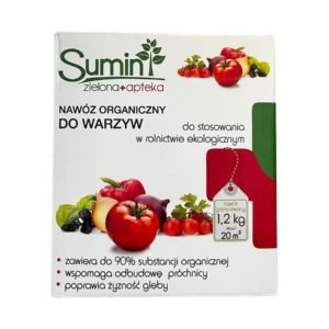 Nawóz organiczny do warzyw Sumin 1,2 kg – ekologiczna uprawa