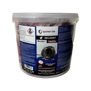 Garden Lab Escarat Pasta 3 kg – Trutka na myszy i szczury o aromacie jabłkowym