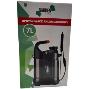 Opryskiwacz akumulatorowy Garden Line 7L czarny